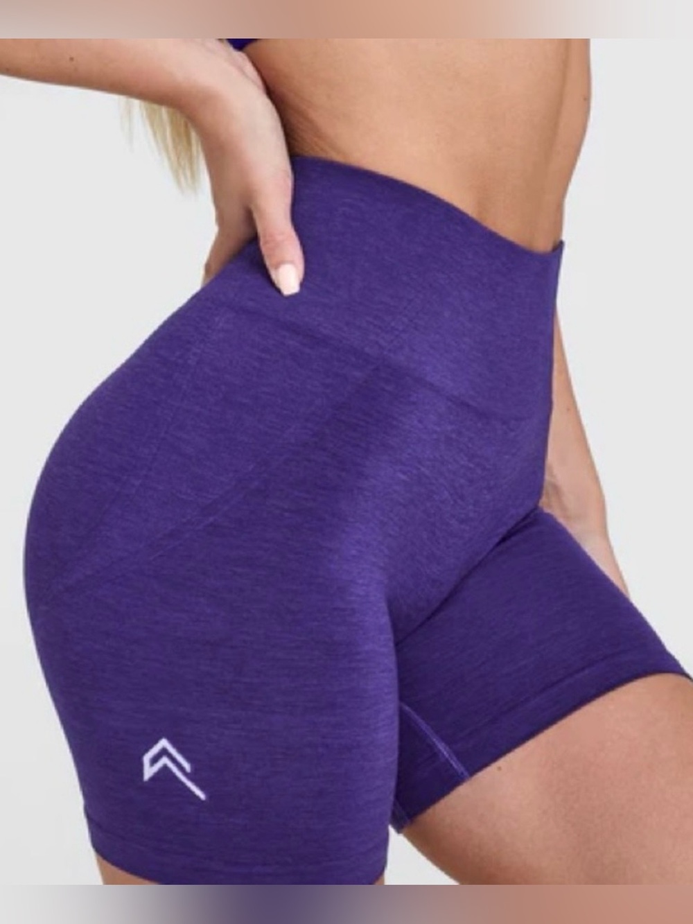 Oner Active Effortless Seamless shorts purple Amethyst Size UK XXL